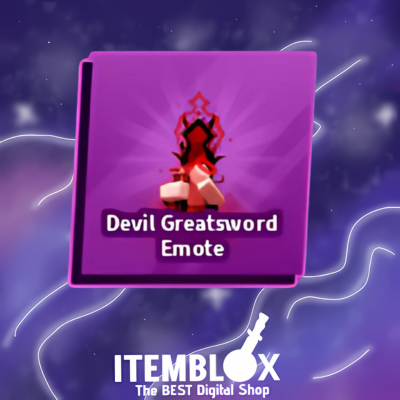 Devils Greatsword Emote