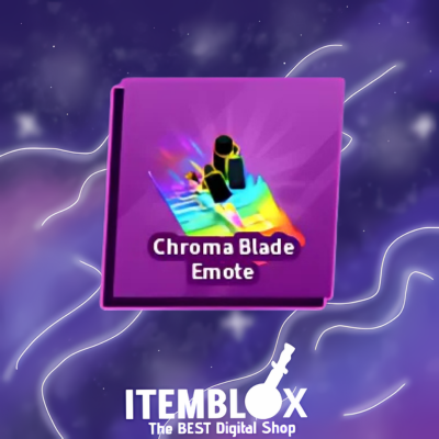 Chroma Blade Emote
