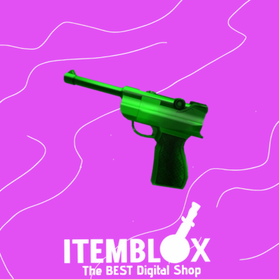 Green Luger Gun