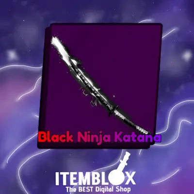 Black Ninja Katana