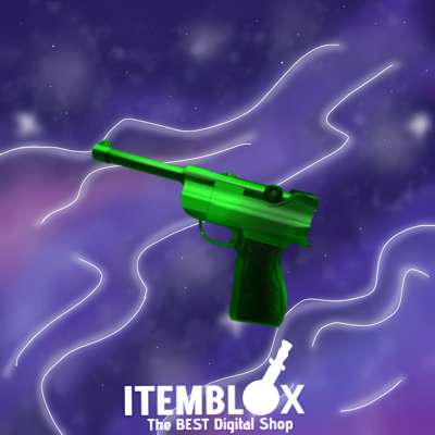 Green Luger Gun