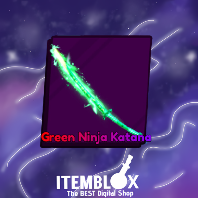 Green Ninja Katana