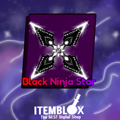 Black Ninja Star