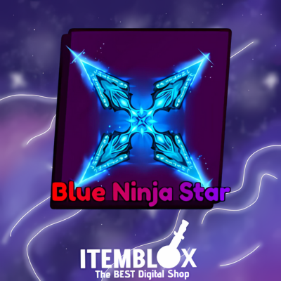 Blue Ninja Star